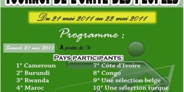 Bruxelles et son tournoi de l&rsquo;unité des peuples