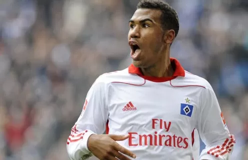 Choupo-Moting sur la route de Mayence