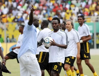 Essien a organisé le match de la paix