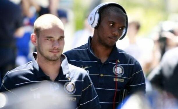 Ça a chauffé entre Eto&rsquo;o et Sneijder