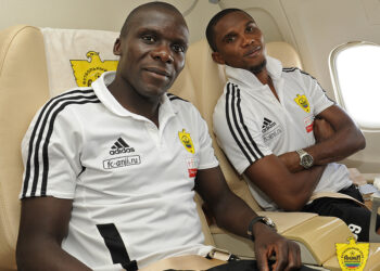 Premier match et 1er but pour  Eto&rsquo;o avec Anzhi (Vidéo)