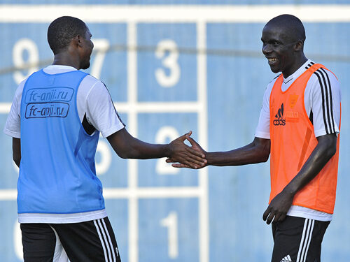 Anzhi: Eto&rsquo;o s&rsquo;est entraîné