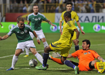 Eto&rsquo;o marque son troisième