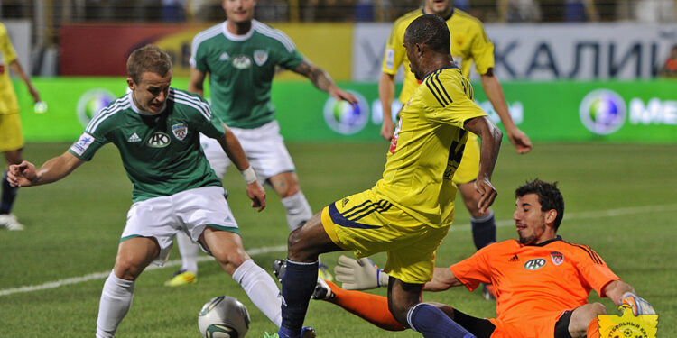 Eto&rsquo;o marque son troisième