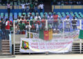Les supporters camerounais à Kinshasa