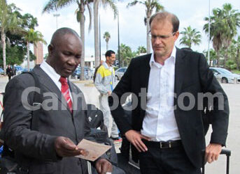 Lavagne et ses adjoints à Casablanca