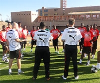 LG CUP Africa : La mise en place tactique a commencé