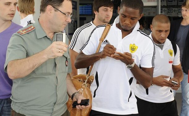 Angola : Eto&rsquo;o en père Noël