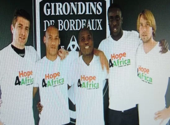 Les Girondins se mobilisent pour le Cameroun