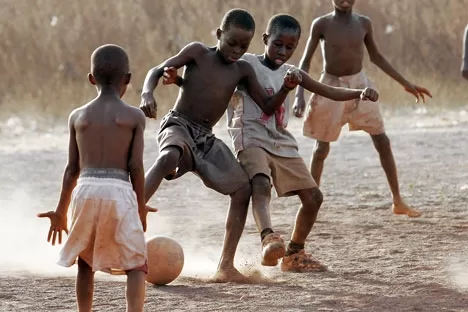 Le jeune footballeur africain à l’honneur