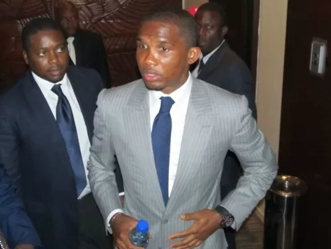 Eto’o : « nous ne jouons pas … pour de l’agent »