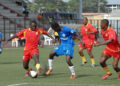 Séwé Sport vs Unisport (en rouge) à Abdjan