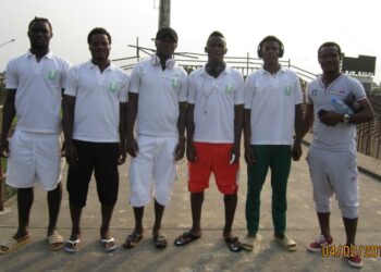 Quelques joueurs de l'USD