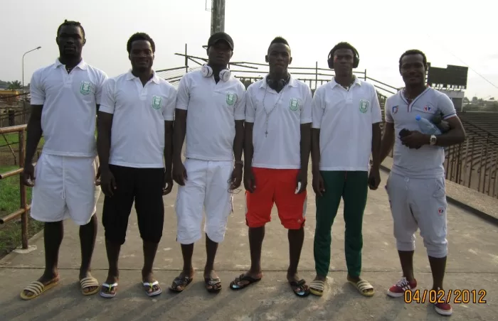 Quelques joueurs de l'USD