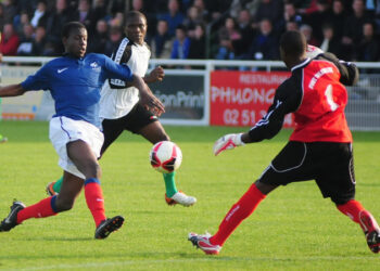 La France gagne avec deux camerounais