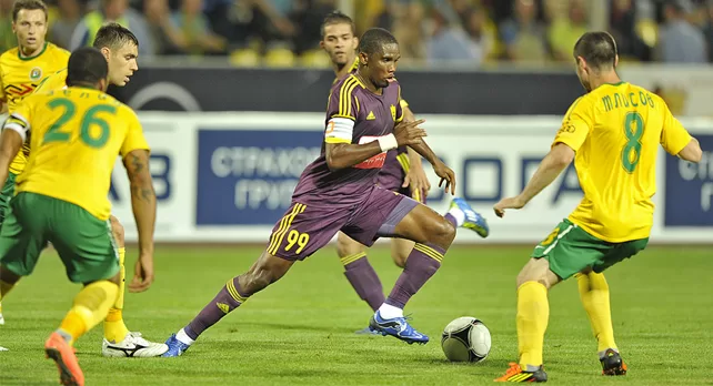 Russie: Eto’o passeur et buteur