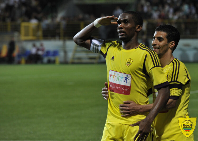 Russie: Eto’o buteur, Anzhi Européen