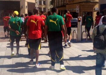 Metz: La balade d&rsquo;avant match en images