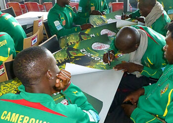 Début du stage des Lionceaux à Kassel