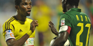 Eto&rsquo;o marque et l&rsquo;Anzhi gagne