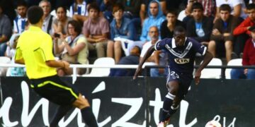 Poundjé a joué son premier match