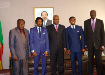 Eto&rsquo;o et R. Song reçus en audience