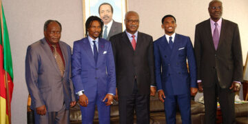 Eto&rsquo;o et R. Song reçus en audience