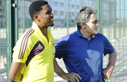 Makhachkala: Eto’o visite les instalations