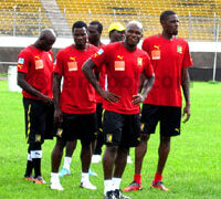 Eto’o et Womé: Brassard et dossard