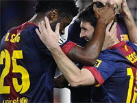 Barça: Alex Song ouvre son compteur
