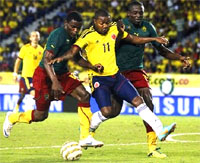 Les lions espoirs face aux Palancas Negras en amical