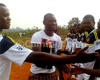 Ntsama et le Festi-foot Bienvenu 2012