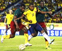 Les lions espoirs face aux Palancas Negras en amical