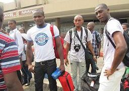 Retour en catimini des Lions