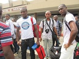 Retour en catimini des Lions