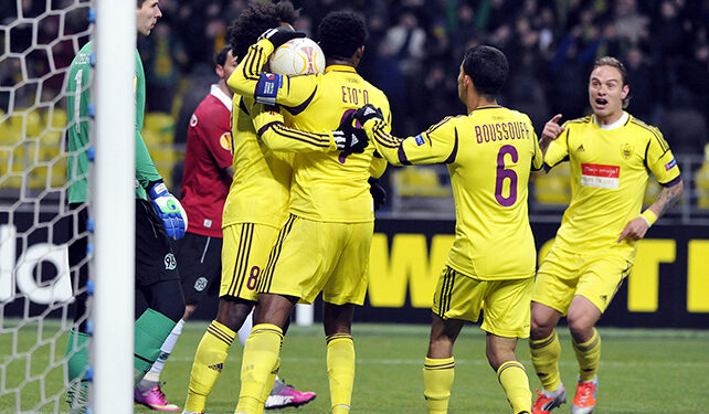 Samuel Eto&rsquo;o en Anji en roue libre