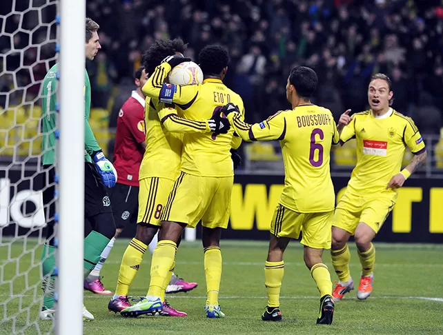 Samuel Eto&rsquo;o en Anji en roue libre