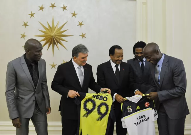 Paul Biya, la Turquie et les footballeurs