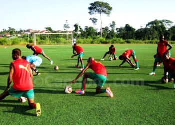 Lions indomptables A&rsquo;: Début timide du stage à Yaoundé
