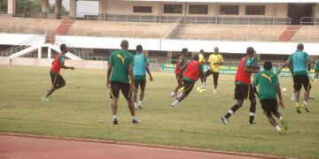 Lomé : La reconnaissance du stade en images