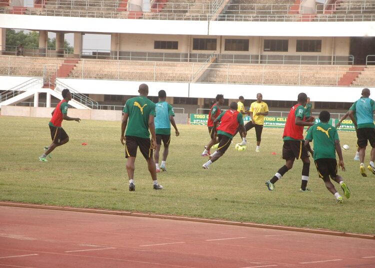 Lomé : La reconnaissance du stade en images