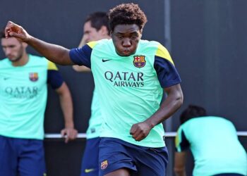 FC Barcelone: Dongou Tsafack dans les 23 d&rsquo;hier