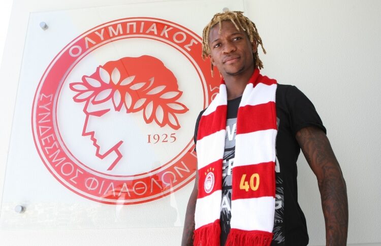 Gaëtan Bong à l’Olympiakos