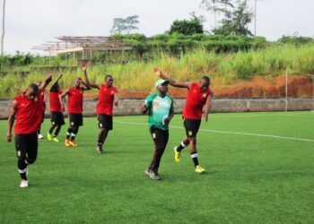 Les Lions Indomptables juniors en stage