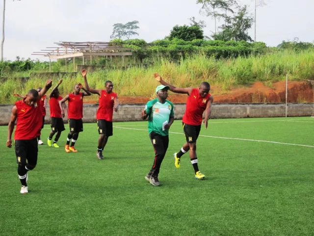 Les Lions Indomptables juniors en stage