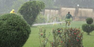 Lions Indomptables: Une forte pluie s&rsquo;invite aux entraînements