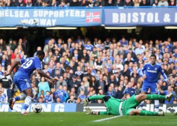 Premier but de Eto&rsquo;o à Chelsea (video)