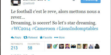CM2014: Le Tweet de Samuel Eto&rsquo;o