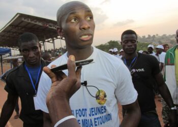 Mbia Etoundi : « Content de faire passer ce message à travers le football »