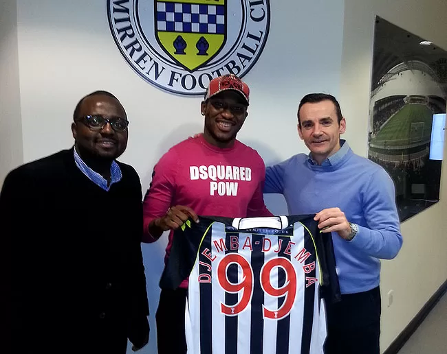 Scotland: Djemba-Djemba signs with St Mirren